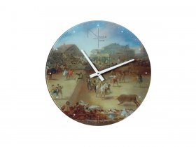 Часы интерьерные NT525 GOYA в Усть-Нере - ust-nera.mebel-nsk.ru | фото
