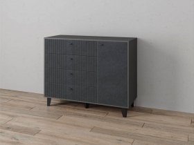 Комод «Катрин-13» (графит/гранит лофт) в Усть-Нере - ust-nera.mebel-nsk.ru | фото