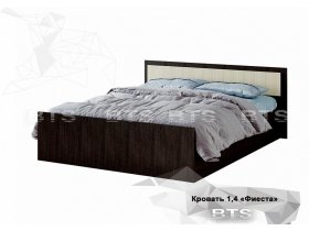 Кровать двуспальная 1,4м Фиеста (BTS) в Усть-Нере - ust-nera.mebel-nsk.ru | фото