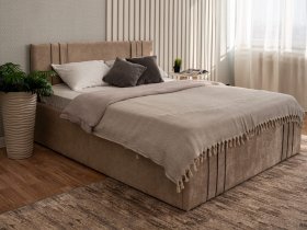 Кровать двуспальная 1,4м с подъем. мех. Леванте в Усть-Нере - ust-nera.mebel-nsk.ru | фото