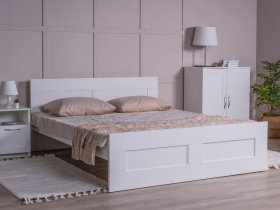 Кровать двуспальная 1,6м Сириус в Усть-Нере - ust-nera.mebel-nsk.ru | фото