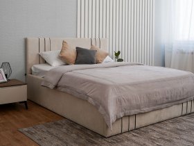 Кровать двуспальная 1,8м с подъем. мех. Леванте в Усть-Нере - ust-nera.mebel-nsk.ru | фото