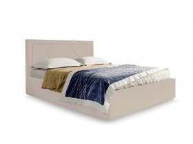 Кровать мягкая 1,6 Сиеста стандарт, вар.2 в Усть-Нере - ust-nera.mebel-nsk.ru | фото