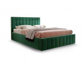 Кровать мягкая 1,6 Вена стандарт, вар.1 в Усть-Нере - ust-nera.mebel-nsk.ru | фото