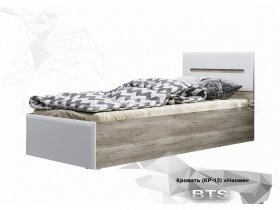 Кровать односпальная Наоми КР-12 в Усть-Нере - ust-nera.mebel-nsk.ru | фото