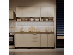 Кухонный гарнитур Орма 2,0м в Усть-Нере - ust-nera.mebel-nsk.ru | фото