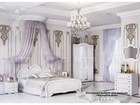 Модульная спальня «Филадельфия» в Усть-Нере - ust-nera.mebel-nsk.ru | фото