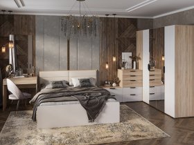 Модульная спальня Норд в Усть-Нере - ust-nera.mebel-nsk.ru | фото
