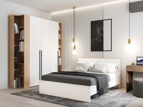 Модульная спальня Ренн в Усть-Нере - ust-nera.mebel-nsk.ru | фото