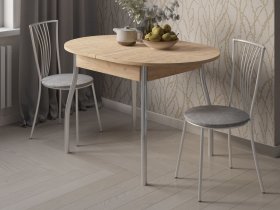 Стол обеденный Орфей-5 Ст030.3 (дуб крафт золотой) в Усть-Нере - ust-nera.mebel-nsk.ru | фото
